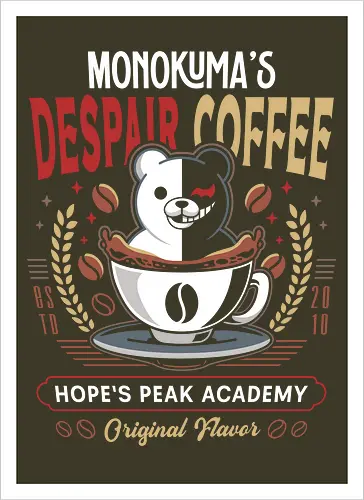 Hopes Peak Academy Coffee Crest