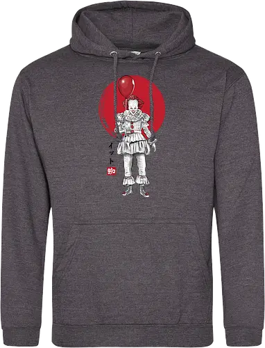 The dancing clown  sumi e