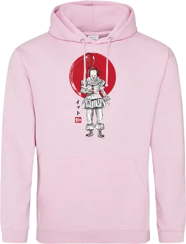 The dancing clown  sumi e