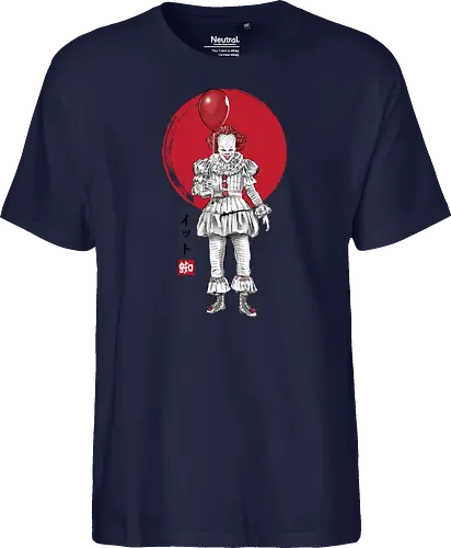 The dancing clown  sumi e