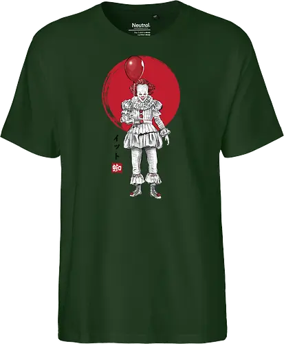 The dancing clown  sumi e