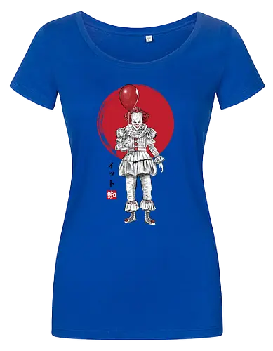 The dancing clown  sumi e