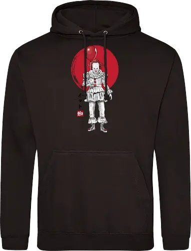 The dancing clown  sumi e