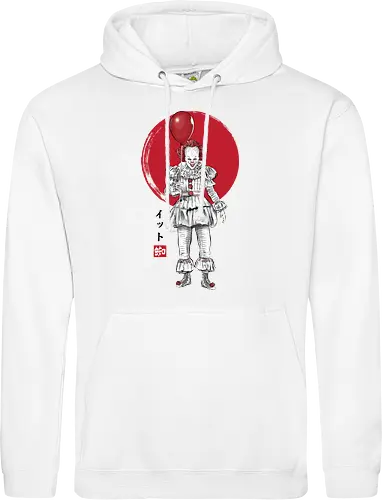 The dancing clown  sumi e