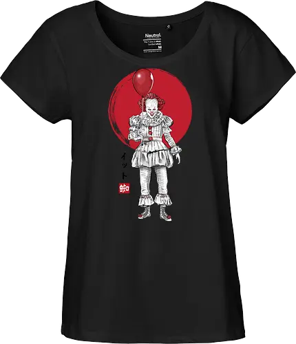 The dancing clown  sumi e