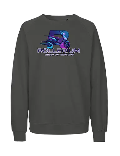 Das offizielle Rollerium Logo - Das offizielle Rollerium Logo - Fairtrade Sweatshirt