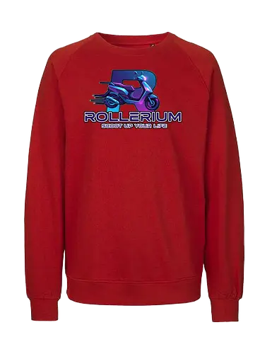 Das offizielle Rollerium Logo - Das offizielle Rollerium Logo - Fairtrade Sweatshirt