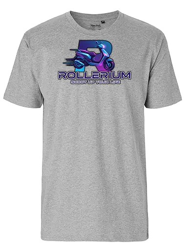Das offizielle Rollerium Logo - Das offizielle Rollerium Logo - Fairtrade T-Shirt