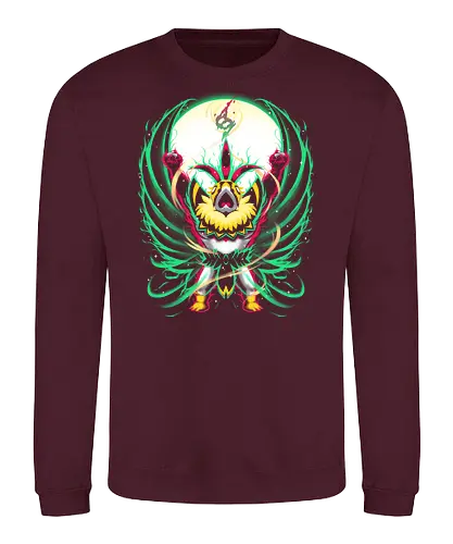 Silhouette of hawlucha - day of the dead, dia de los muertos, fiesta, ghost, halloween, mexican, mexico, skull, spooky cute, spooky humor, spooky season, wrestling, pokemonhawlucha, megahawlucha, hawluchamega, hawluchamegaevolution, megaevolutionhawlucha, pokemonlegendsza, teamhalucha, wrestlingpokemon, flyingfightingpower, Pocket - Sweatshirt
