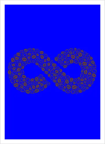 Coffee Beans Infinity Symbol