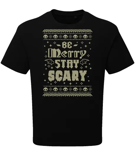 Be Merry Stay Scary Ugly Sweater