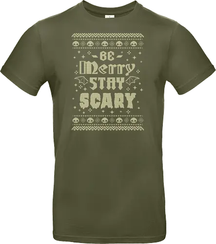 Be Merry Stay Scary Ugly Sweater