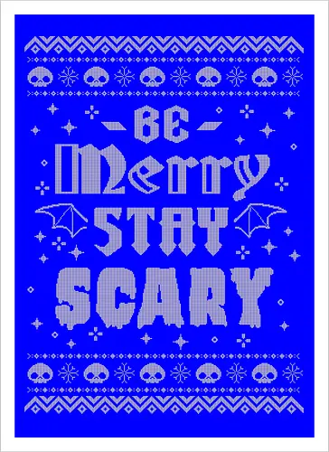 Be Merry Stay Scary Ugly Sweater