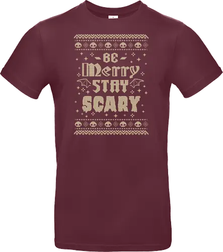 Be Merry Stay Scary Ugly Sweater