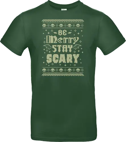 Be Merry Stay Scary Ugly Sweater