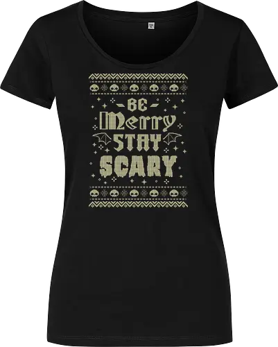 Be Merry Stay Scary Ugly Sweater