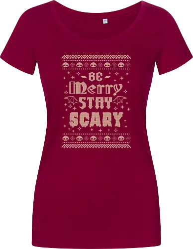 Be Merry Stay Scary Ugly Sweater