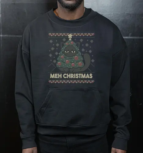 Meh Ugly Christmas Sweater