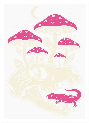 Mushroom Skull Growth