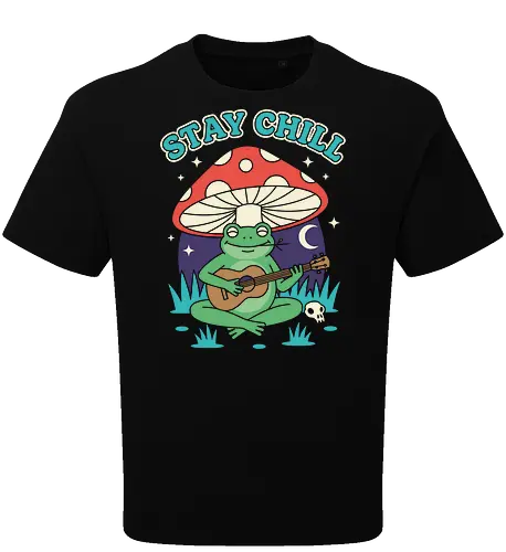 Stay Chill Frog Troubadour