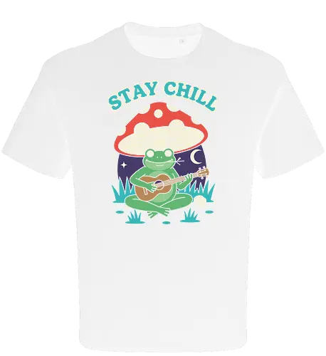 Stay Chill Frog Troubadour