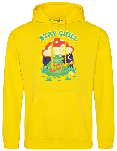 Stay Chill Frog Troubadour