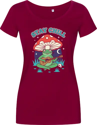 Stay Chill Frog Troubadour