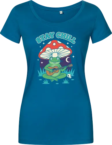 Stay Chill Frog Troubadour