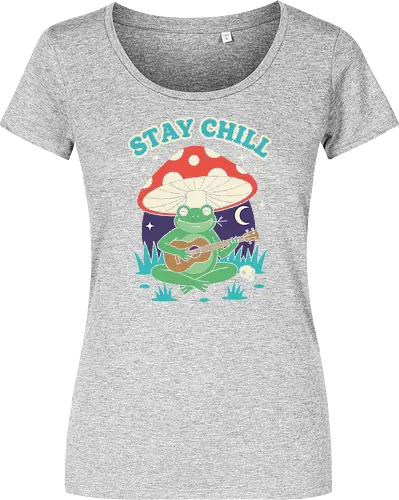 Stay Chill Frog Troubadour