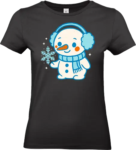Kawaii Snow Pal - Standard T-Shirt (Women)