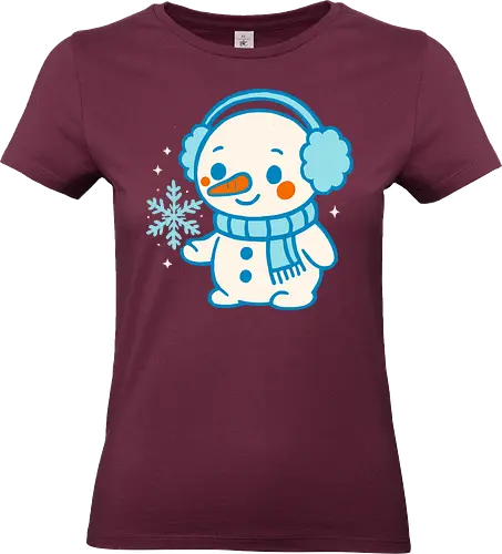Kawaii Snow Pal - Standard T-Shirt (Women)
