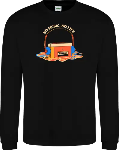 No Music No Life Retro Cassette