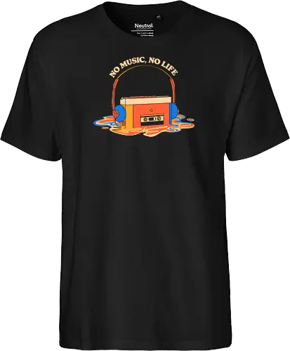 No Music No Life Retro Cassette