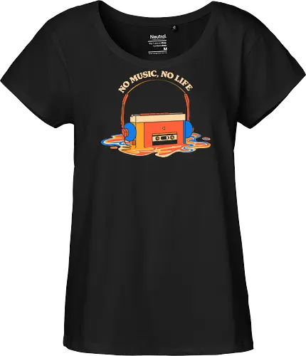 No Music No Life Retro Cassette