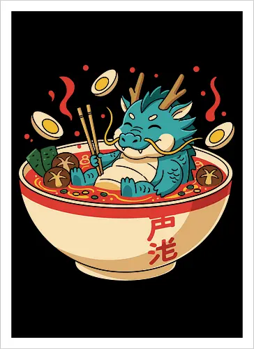 Cozy Dragon Ramen Bath