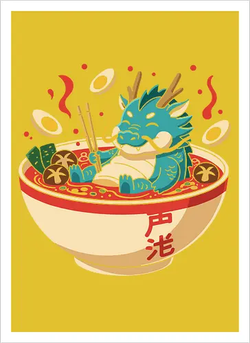 Cozy Dragon Ramen Bath