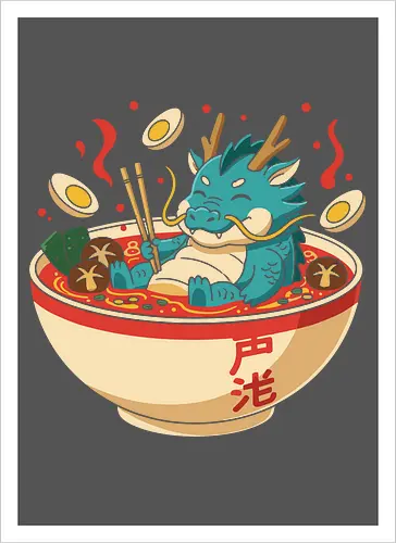 Cozy Dragon Ramen Bath