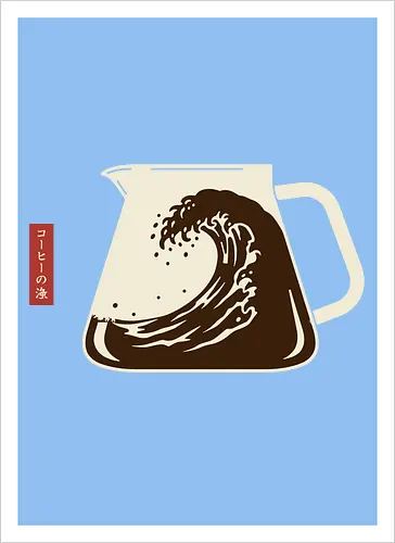  The Great Wave Off Coffee