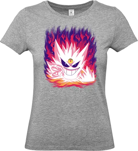 Shiny mega Ghost - Shiny, Mega, Ghost, Pocket - Standard T-Shirt (Women)