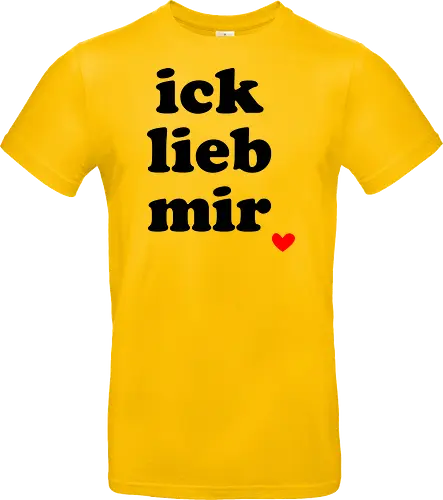 ick lieb mir