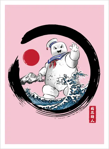 Enso marshmallow man