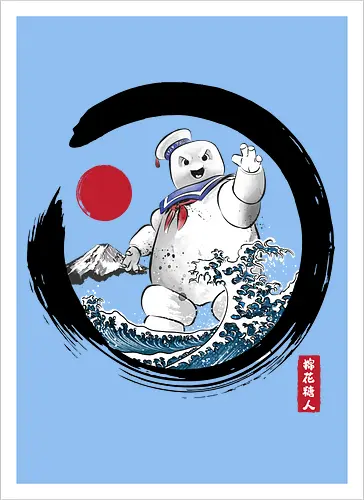 Enso marshmallow man