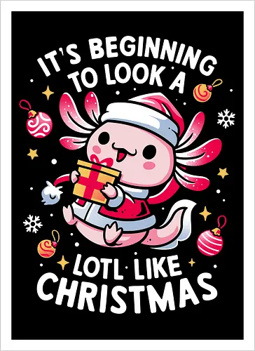 Axolotl Sweet Christmas