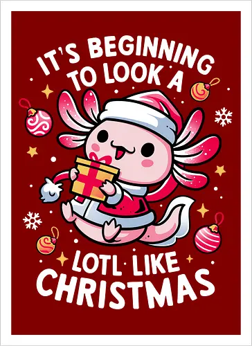 Axolotl Sweet Christmas