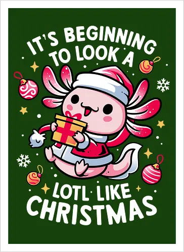 Axolotl Sweet Christmas