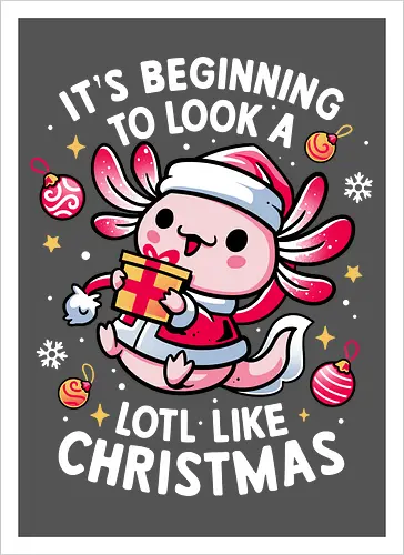 Axolotl Sweet Christmas