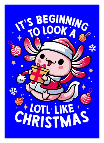 Axolotl Sweet Christmas