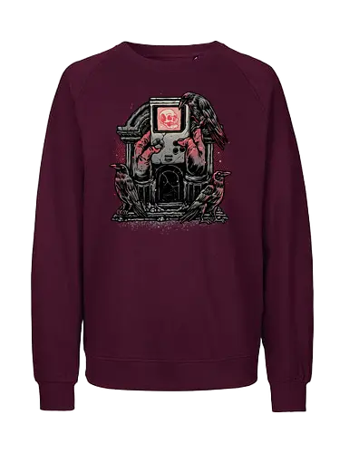 Here Lies the Gamer - Gamer, gaming, video games, nostalgia, nostalgic, retro, classic - Fairtrade Sweatshirt