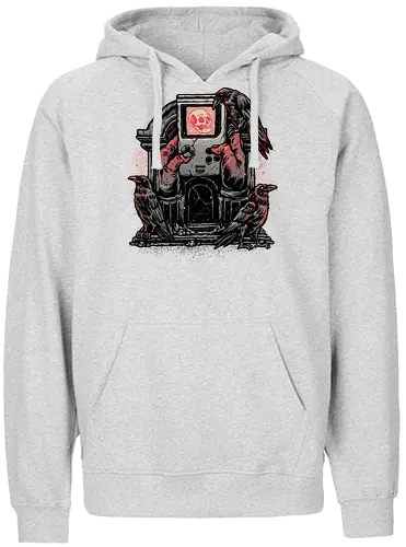 Here Lies the Gamer - Gamer, gaming, video games, nostalgia, nostalgic, retro, classic - Fairtrade Hoodie