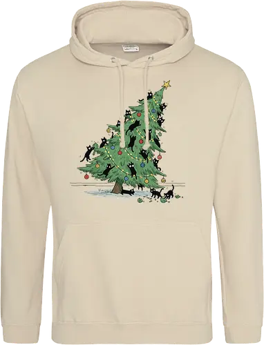 Christmas Tree Cat-astrophe